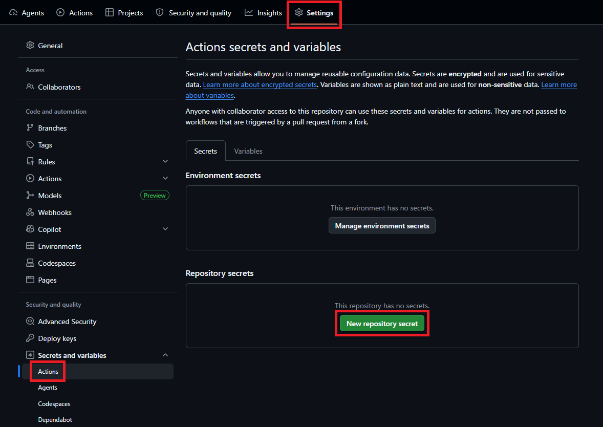 github-settings